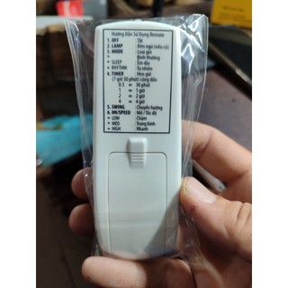 REMOTE ĐIỀU KHIỂN TỪ XA QUẠT SENKO
