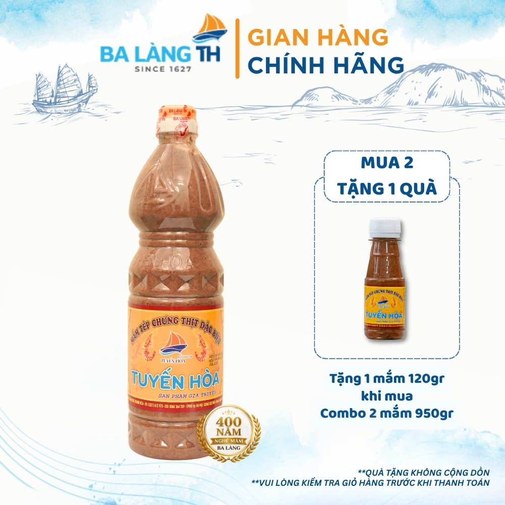 Mắm Tép Chưng Thịt Ba Làng TH 950gr