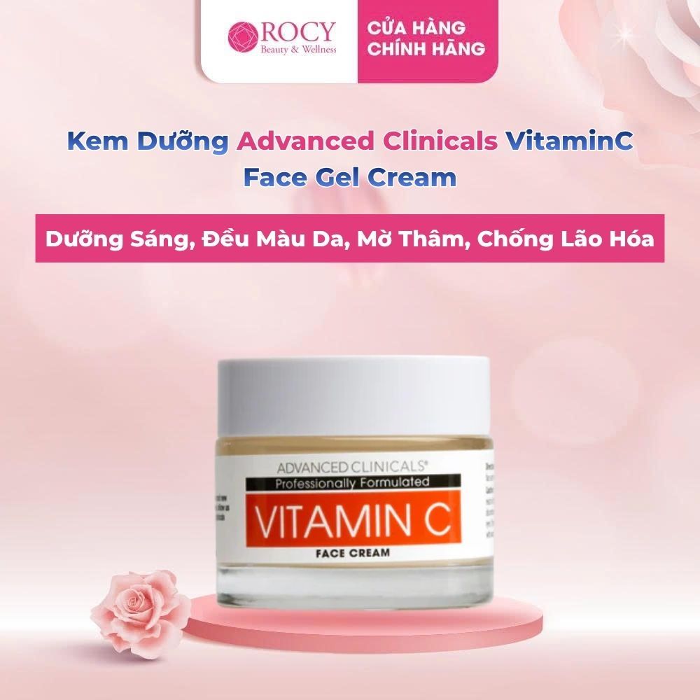 Serum Advanced Clinicals Dưỡng Sáng Da Vitamin C& Ferulic Acid Advanced Clinical 52ml