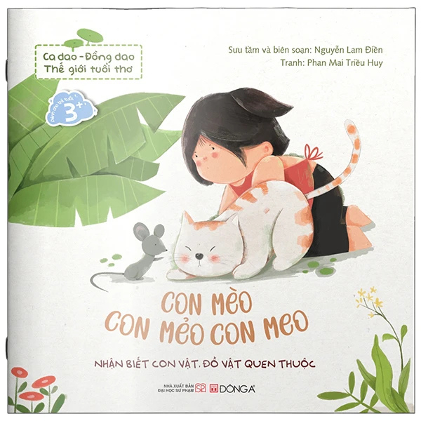 Sách Ca Dao-Đồng Dao - Thế Giới Tuổi Thơ - Con Mèo Con Mẻo Con Meo - ĐA