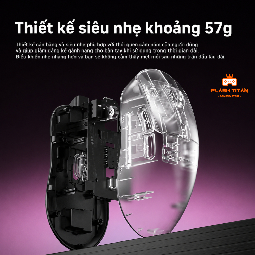 Chuột không dây Leobog GM5 - GM5 SE - GM5 PRO - Chuột gaming giá rẻ dùng cho PC, laptop | BigBuy360 - bigbuy360.vn