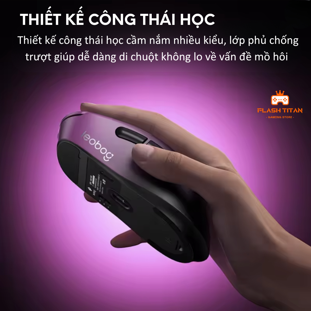 Chuột không dây Leobog GM5 - GM5 SE - GM5 PRO - Chuột gaming giá rẻ dùng cho PC, laptop | BigBuy360 - bigbuy360.vn