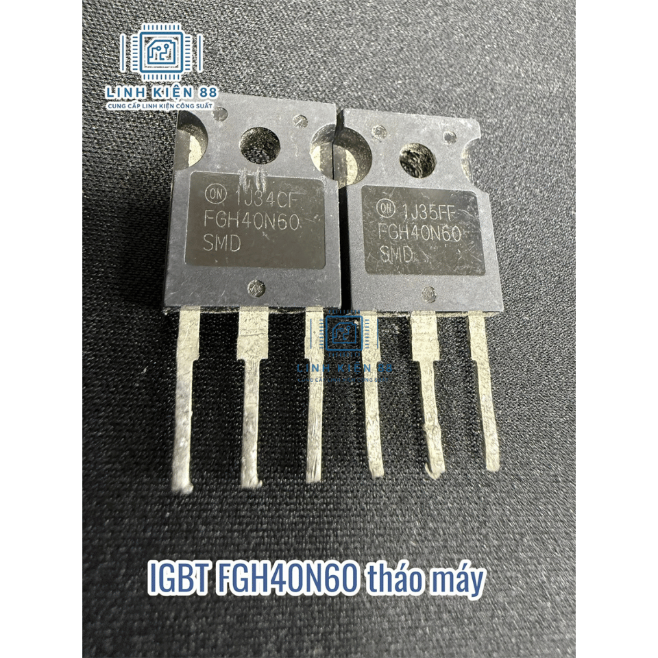 3 con IGBT FGH40N60 40N60 40A 600V tháo máy