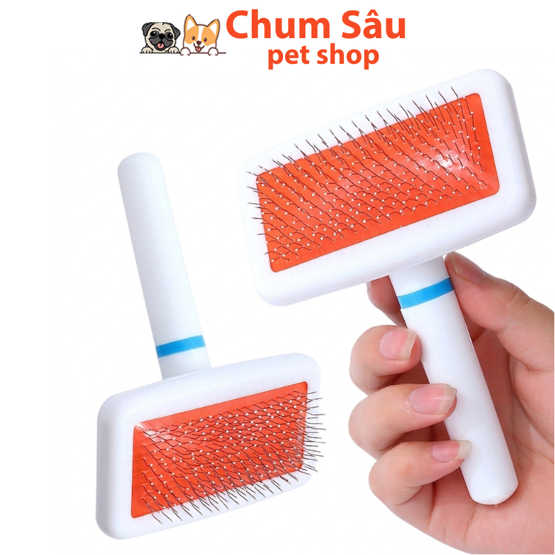 Lược Chải Lông Chấm Bi Đầu Răng Lược Chó Mèo