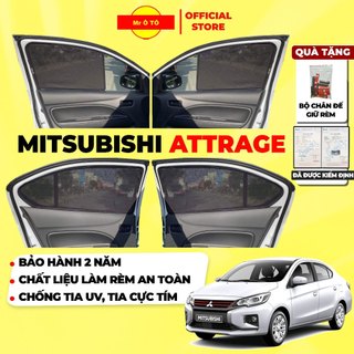 Rèm Che Nắng Xe MITSUBISHI ATTRAGE Loại 1 MR Ô.TÔ Chống Tia UV, Tia Cực Tím  Bảo Hành 2 Năm