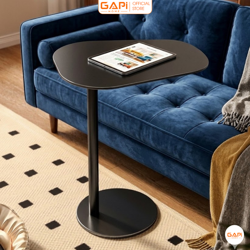 Bàn trà sofa khung thép mặt gỗ MDF trang trí phòng đẹp thương hiệu GAPI - GM116