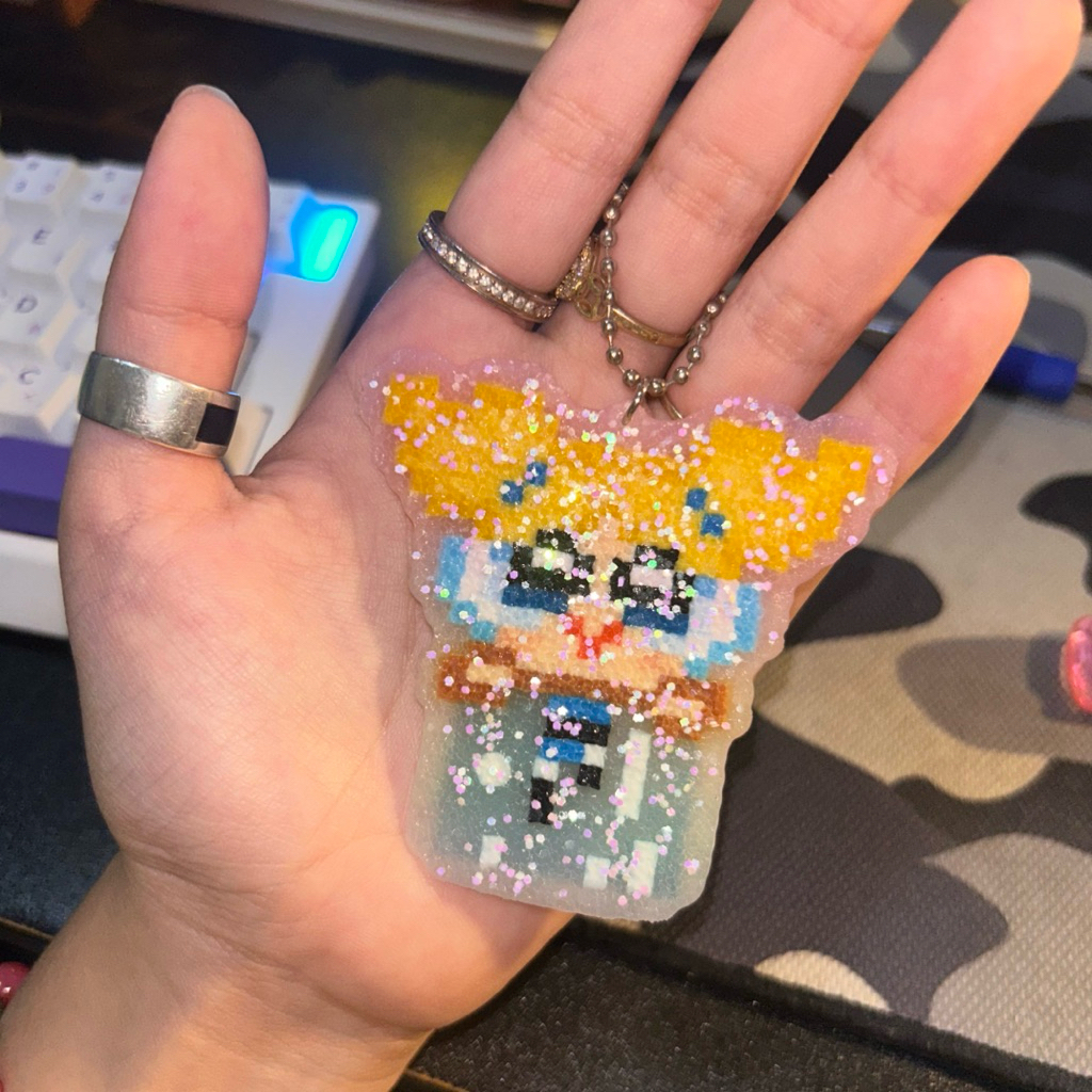 Móc khoá Bubbles siêu bling