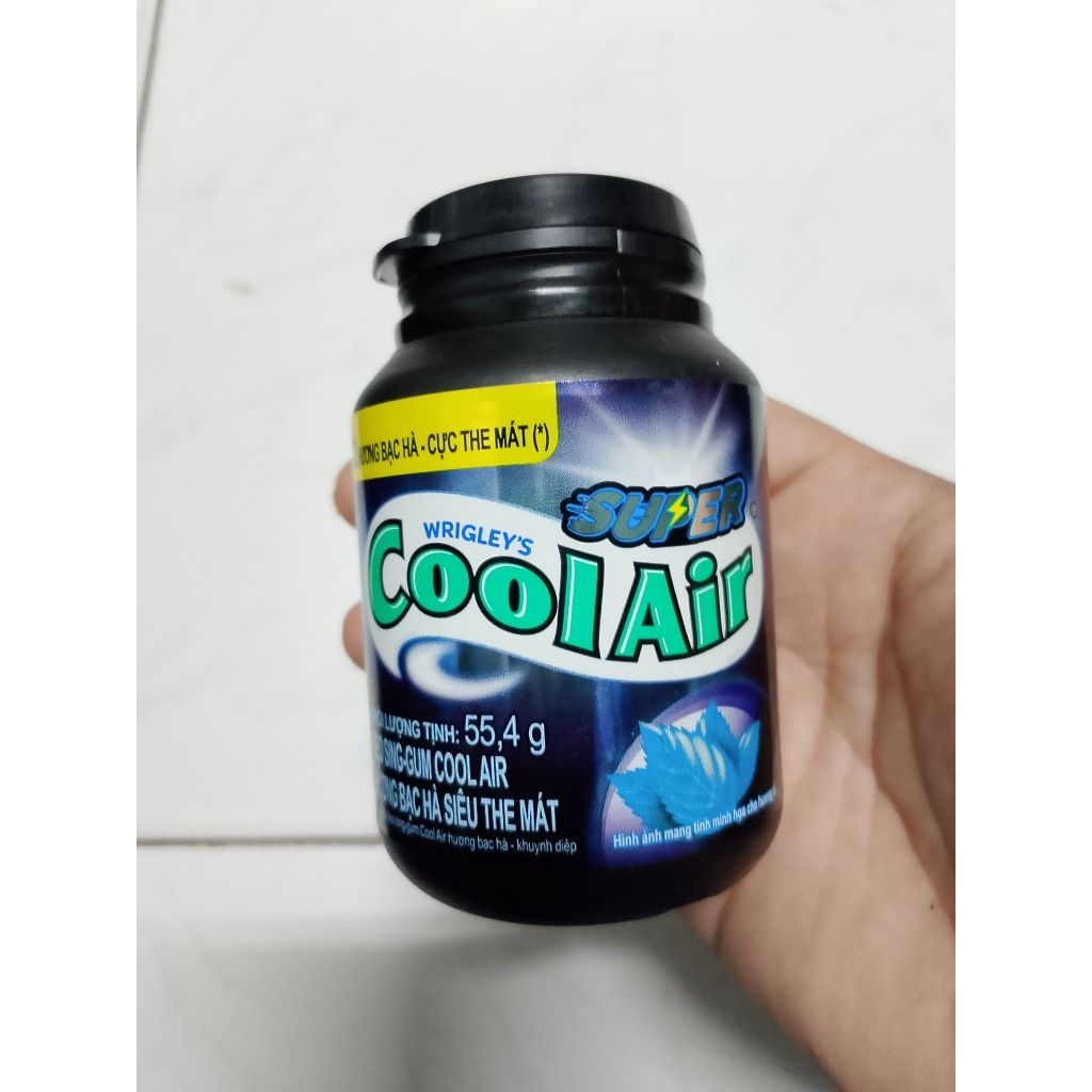 kẹo singum cool air không đường bạc hà mát lạnh