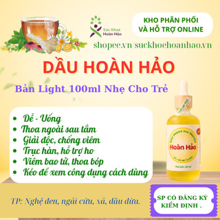Dầu Hoàn Hảo 100ml Light Trẻ Nhỏ