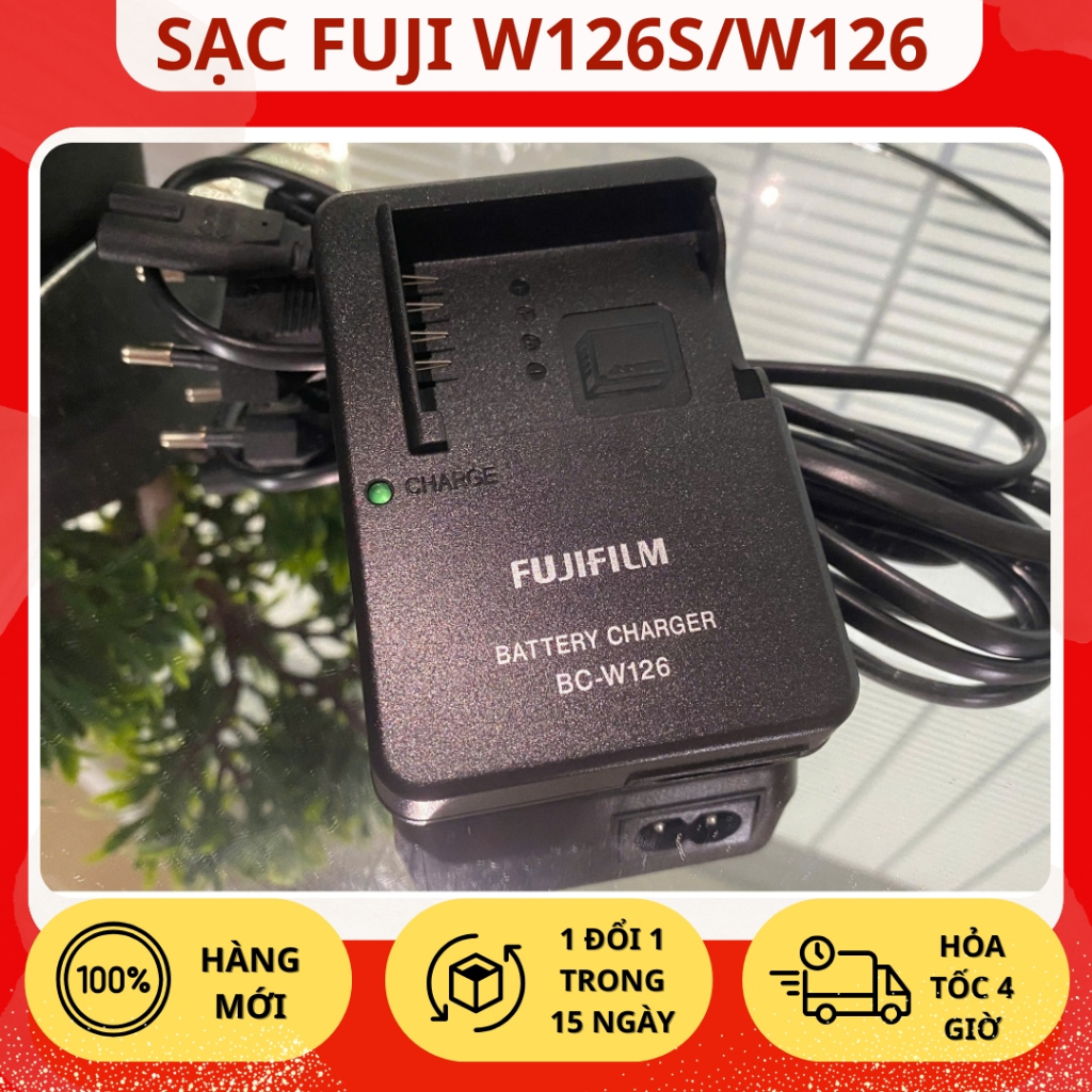 Sạc Pin Fujifilm W126S/W126 Chất Lượng Cao