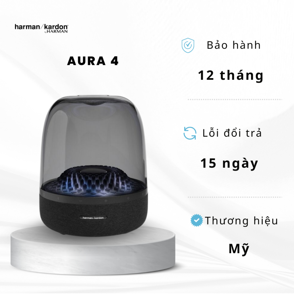 Loa Bluetooth Harman Kardon Aura Studio 4 - Hàng Chính Hãng PGI Phân Phối