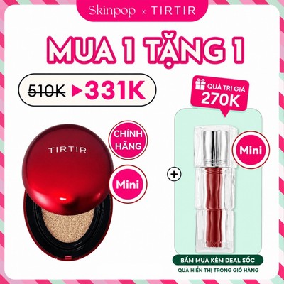TIRTIR - Phấn nước cushion che phủ tốt TIRTIR Mask Fit Red Cushion Mini 4.5g - Skinpop