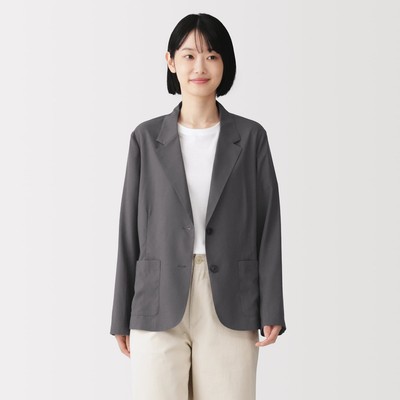[26AW] MUJI Áo Khoác Sơ Mi Nữ Vải Lyocell Pha