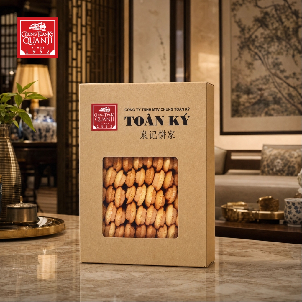 Bánh Champagne Chung Toàn Ký 430g - Xốp Mềm Thơm, Tiện Dụng, Làm Tiramisu
