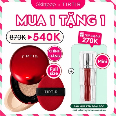 TIRTIR - Phấn nước cushion che phủ tốt TIRTIR Mask Fit Red Cushion 18g - Skinpop