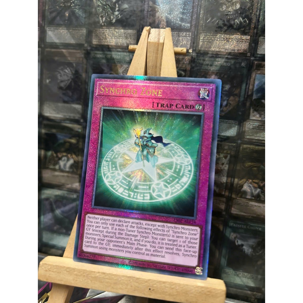 [ Đỗ Lạc 2 Yugioh ] Thẻ Bài AE Trap ES02-AE118 Synchro Zone (UL)