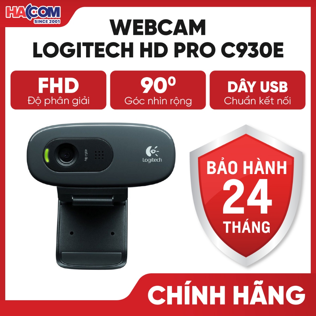 Webcam Logitech HD C270  - Bảo Hành 2 Năm HACOM PC