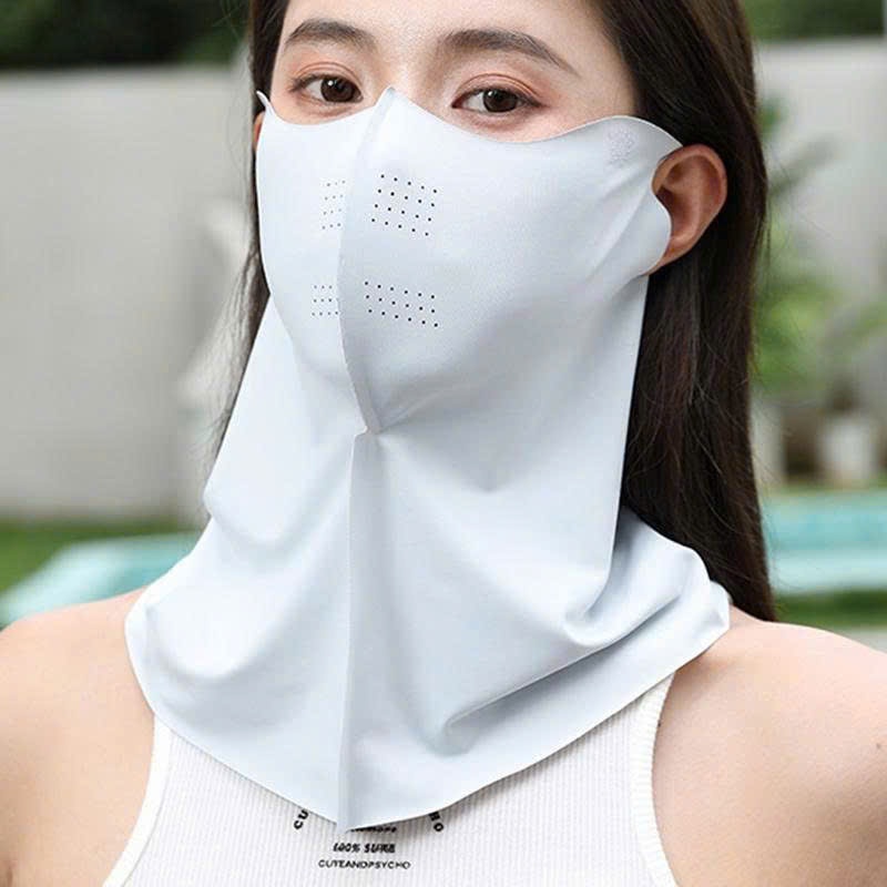 [Comfy NHẬT] Set 2 khẩu trang che mặt và cổ Comfy Anti UV, Cool Touch cao cấp của Nhật Bản