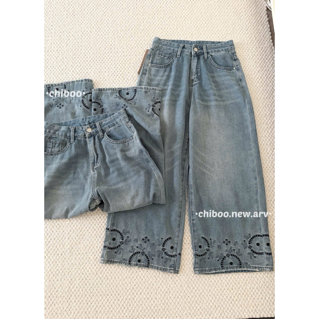 Quần chân ren 90cm Qc