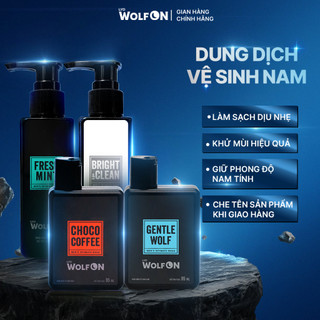 Dung dịch vệ sinh nam giới lyd wolf on hương thơm nam tính khử mùi sạch khuẩn 95ml 150ml