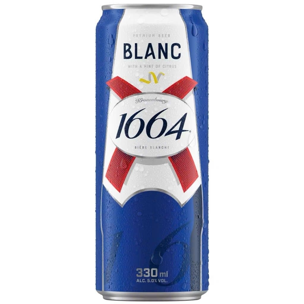 Bia Pháp Blanc 330ml 1664.