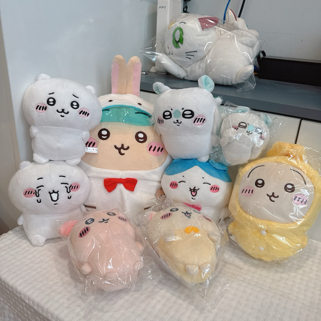 Gấu bông Chiikawa chính hãng Nhật, anh Rakko, Momonga, Hachiware (Updating 🌱)
