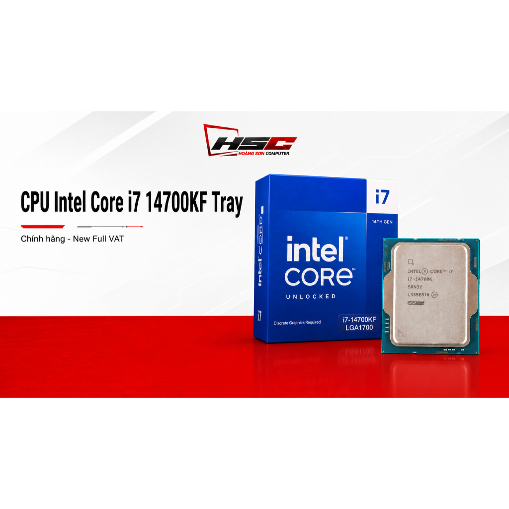 CPU Intel Core i7 14700KF Tray