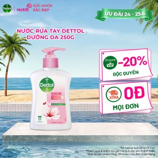 Nước Rửa Tay Dettol Dưỡng Da 250g