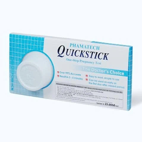 Que thử thai Quickstick One-step Pregnancy Test