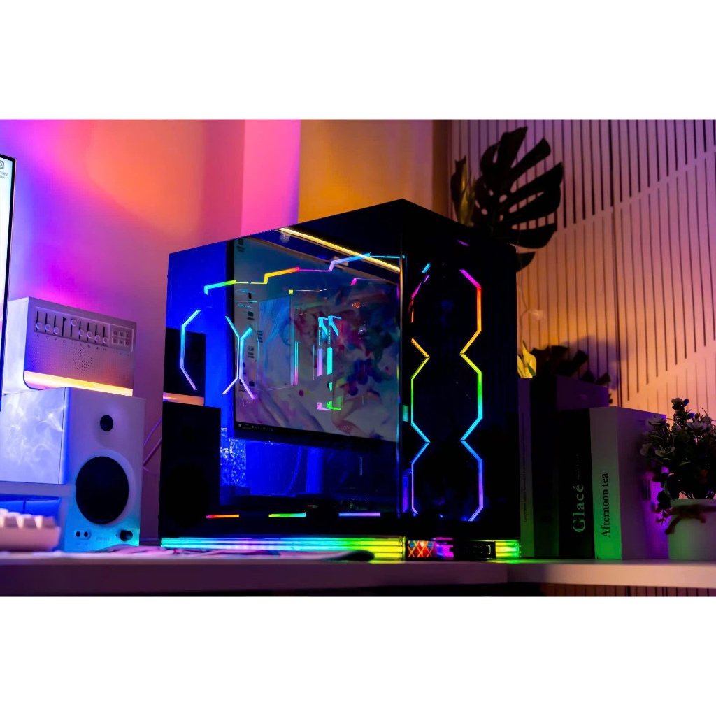 VỎ CASE JUNGLE LEOPARD AX-2 (ATX/ KÍNH CƯỜNG LỰC/ KHÔNG KÈM FAN)