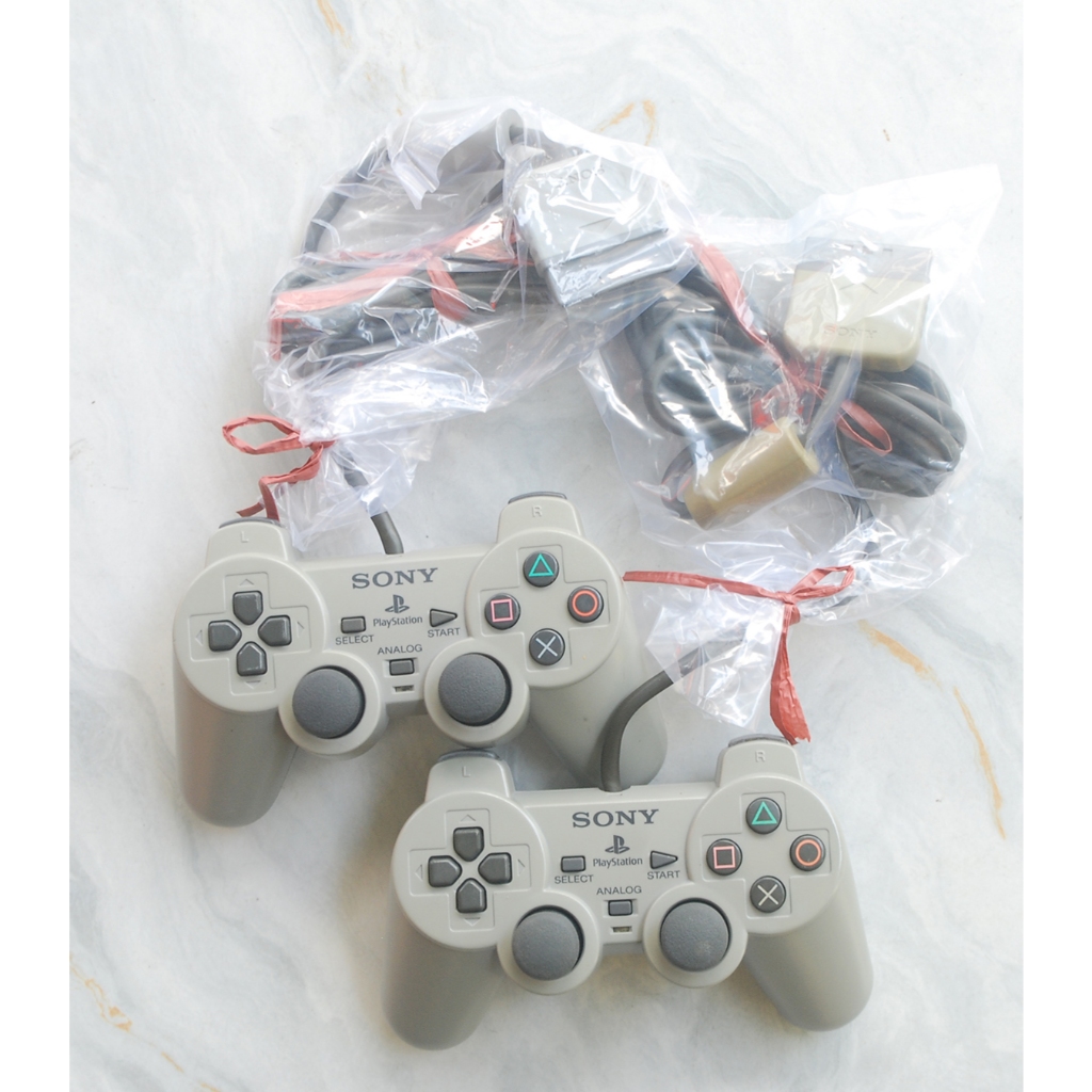 Tay cầm ps1 Sony analog chính gốc japan zin