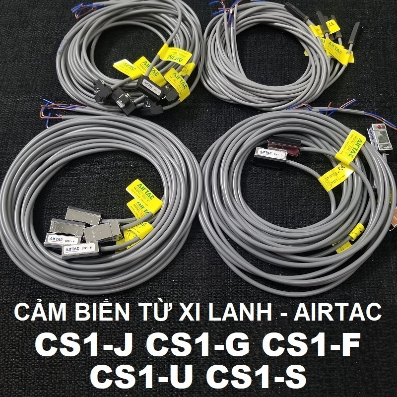 Cảm biến từ AIRTAC  Cảm Biến Từ Xi Lanh, Công tắc khí nén từ tính CS1-J CS1-G CS1-F CS1-U CS1-S