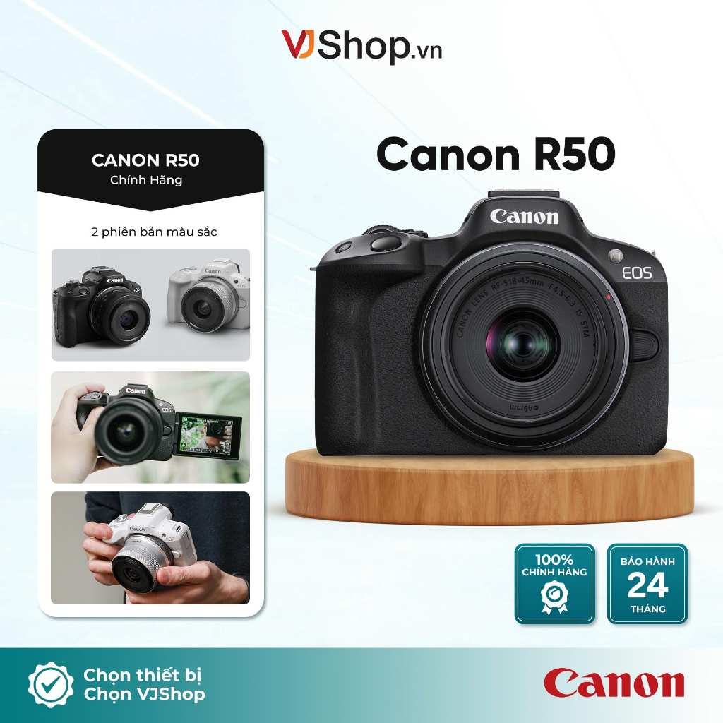 Máy ảnh Canon EOS R50 | Chính hãng