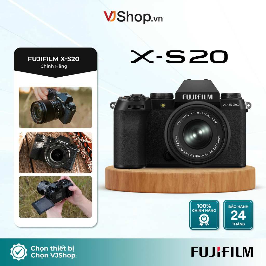 Máy ảnh Fujifilm X-S20 | Chính Hãng