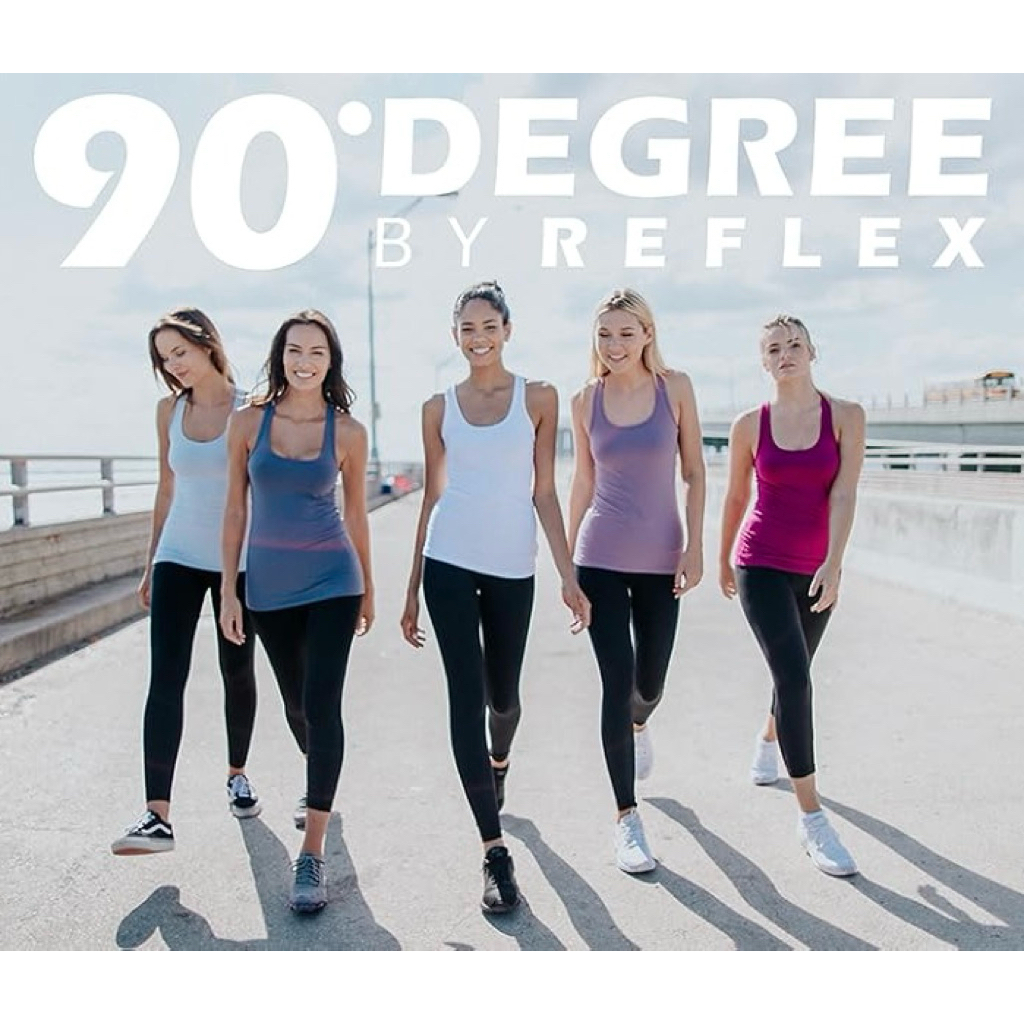 Áo Tanktop Nữ 90 Degree By Reflex. Áo Ba Lỗ Thể Thao Co Giãn 4 Chiều, Mềm Mịn, Thoáng Khí, Tập Gym Y