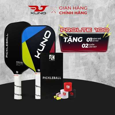 Vợt Pickleball Kuno Prolite100 Chính Hãng, Lối Đánh Tấn Công, Phòng Thủ, Sức Chịu Lên Tới 70kg