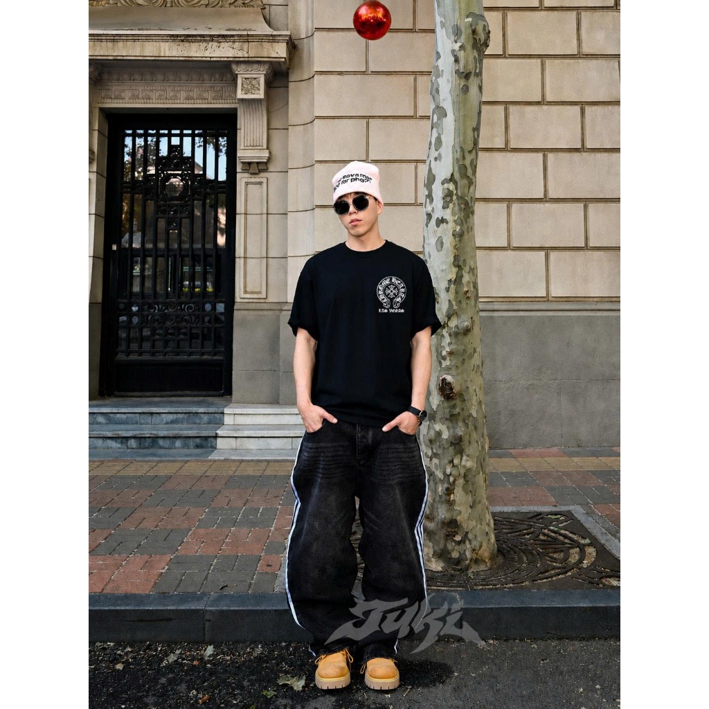 Áo Thun TUKI Basic Chrome Las Vegas Oversize 260gsm Cotton