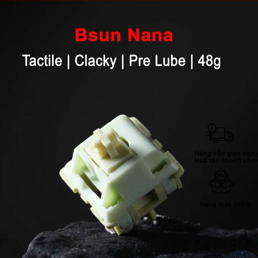 [ Túi 4 Switch ]Switch Bsun Nana - Tactile 48g