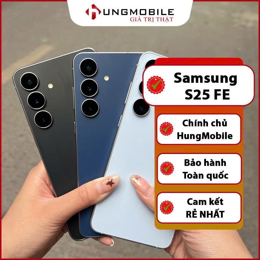 Điện thoại Samsung Galaxy S25 FE 8GB+128GB| Exynos 2400