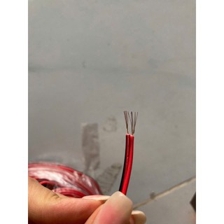 Cuộn 100M 200M dây điện đôi lõi đồng 0.3mm dùng để đi dây led chống cháy tiết kiệm điện