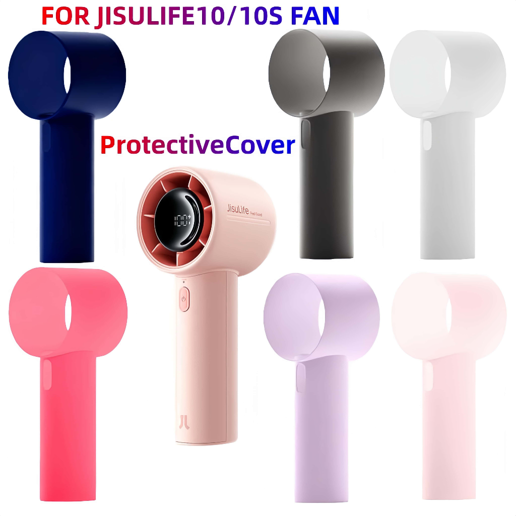 Thích hợp cho JISULIFE Vỏ bảo vệ silicon life10/life10s Vỏ bảo vệ quạt mini tốc độ cao có thể giặt đ