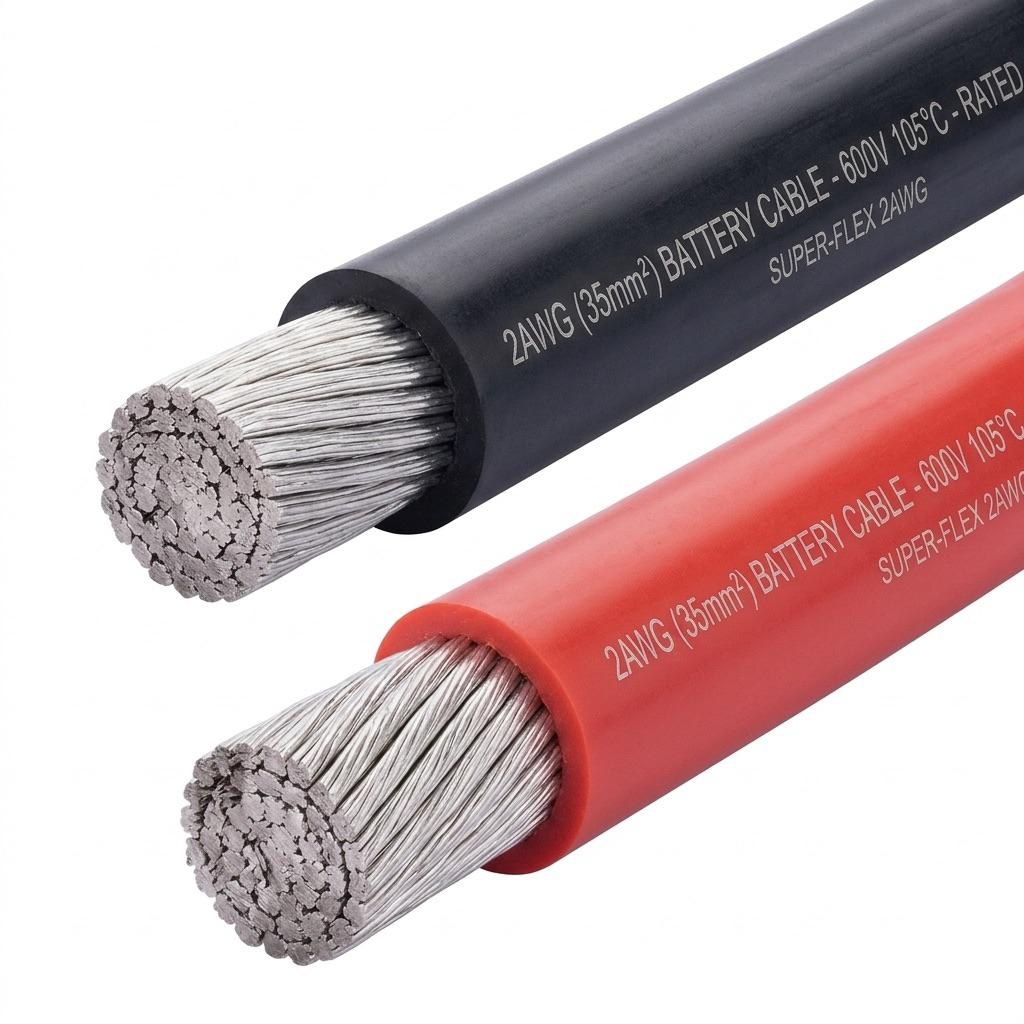 Dây chịu nhiệt silicol 2AWG