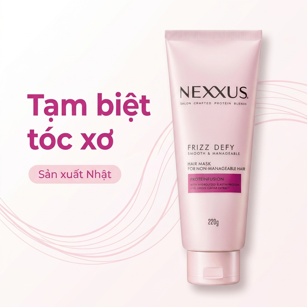 NEXXUS Mượt mà & Quản lý Mặt Dưỡng Tóc Mượt Cho Tóc Xù Sóc