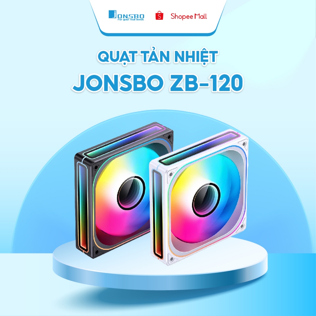 Quạt Tản Nhiệt Fan Led Jonsbo ZB-120 Fan Case PC CPU 12V