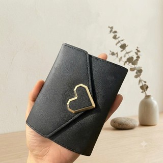 ( hàng sẵn ) ví nữ giá rẻ cầm tay mini nhỏ gọn nhiều ngăn bỏ túi thời trang hàn quốc trái tim