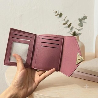 ( hàng sẵn ) ví nữ giá rẻ cầm tay mini nhỏ gọn nhiều ngăn bỏ túi thời trang hàn quốc trái tim