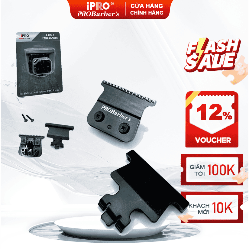 [iPRO Official] Lưỡi Chấn Viền iPro Pro Barber, Lưỡi Thép Thay Thế Tông Đơ 2299 1088 1086 1082 1086