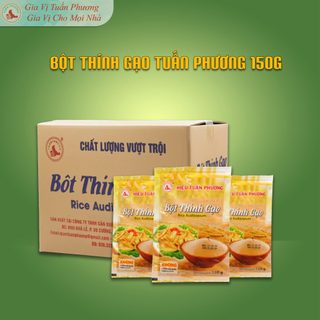 ( 5 GÓI ) Bột Thính Gạo Chuẩn Vị 150gr/ gói-Hiệu Tuấn Phương