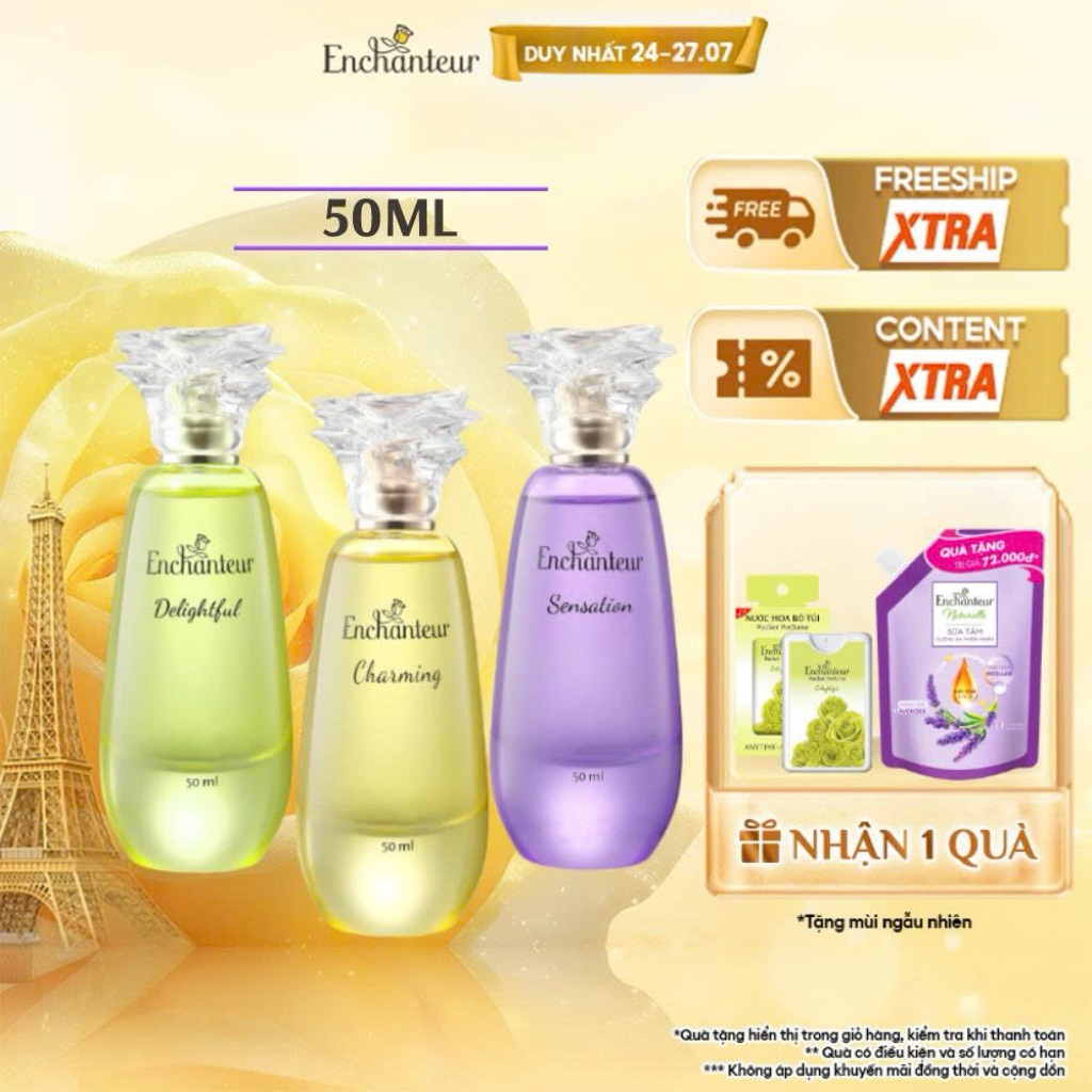 Nước hoa cao cấp Enchanteur 50ml