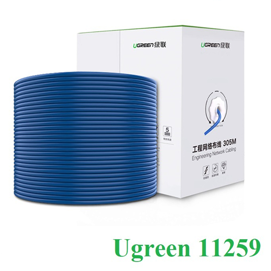 Cáp Mạng UTP CAT6 Dài 305m Chính Hãng Ugreen 11259 23AWG Cao Cấp